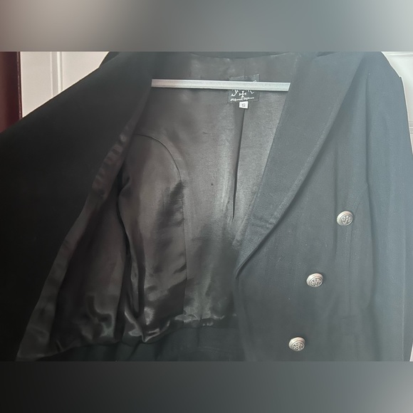 Shrine of Hollywood Imperial Tailcoat - Black Denim - Picture 3 of 3